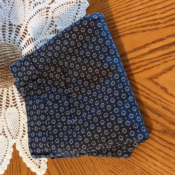 Loft Marisa Skinny Geometric Printed Slash Front Back Welt Pocket Pants 6P - Picture 13 of 13